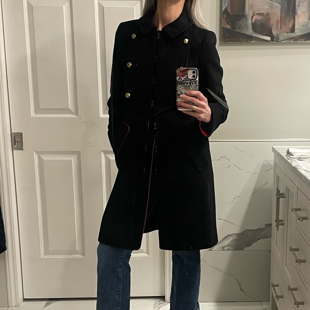 Marc By Marc Jacobs Black Coat